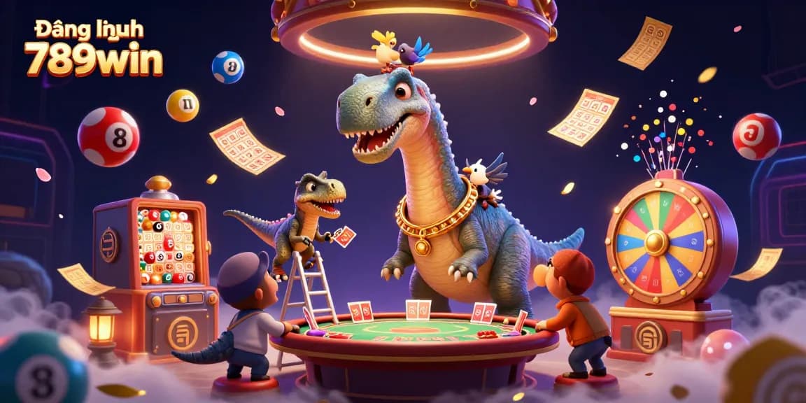 Join the exciting games at Đăng nhập 789win with vibrant visuals of dynamic lottery elements.