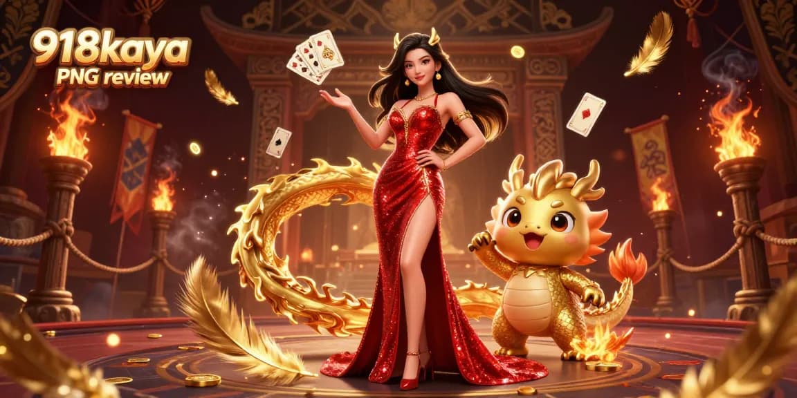 918kaya PNG review showcases top gaming experiences with 3D illustration of engaging characters and casino elements.