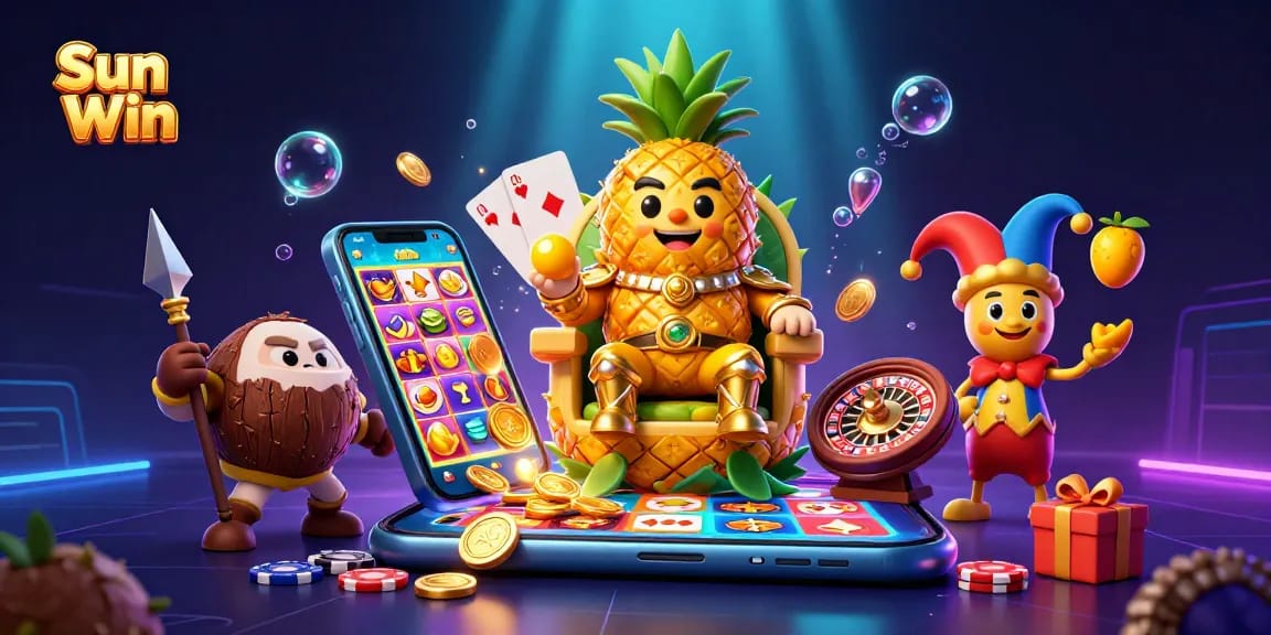 Play slots and conquer challenges with Sun Win at a vivid beach casino.