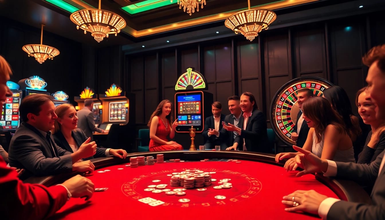 Engage in thrilling games at https://rikvip.college/ with vibrant casino table action.
