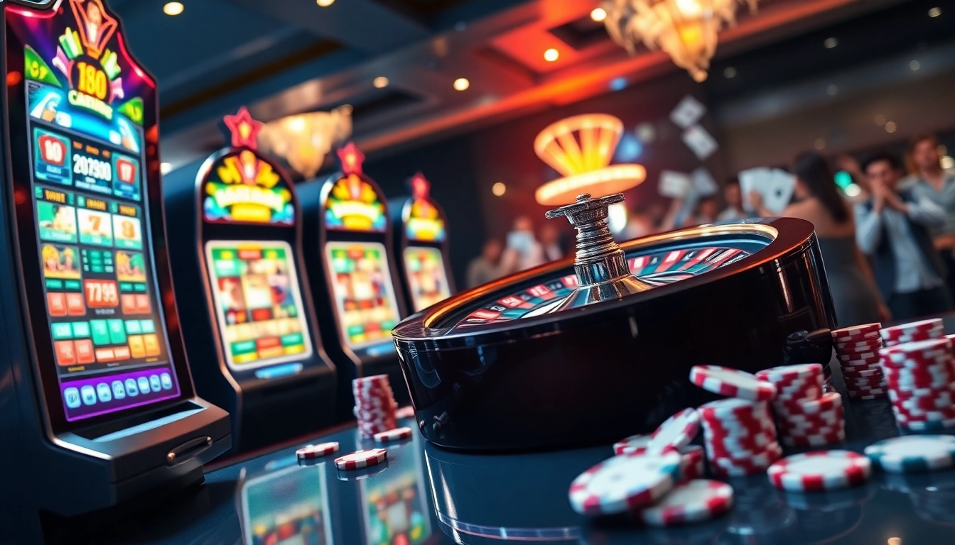 Experience thrilling gaming at TG88 with vibrant slot machines and poker action.