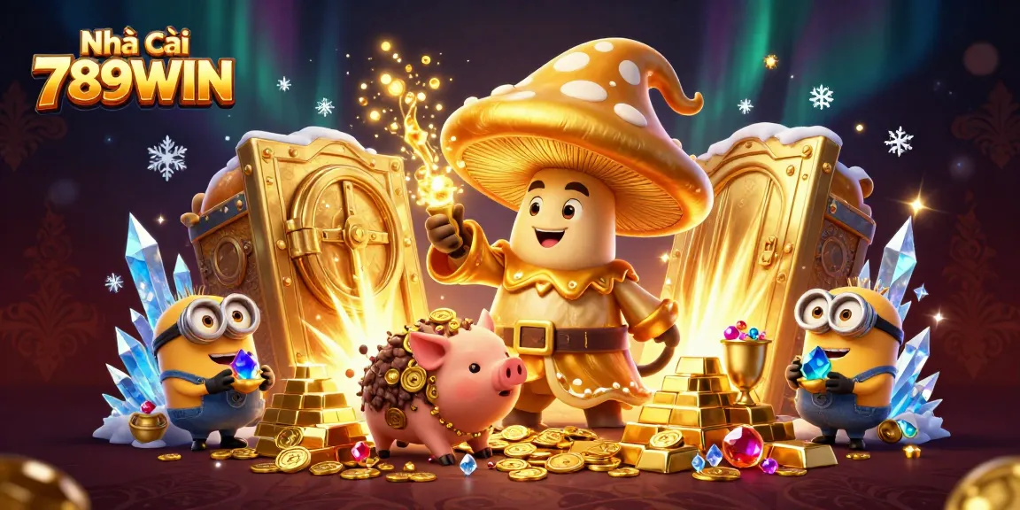 Experience the thrilling world of Nhà cái 789WIN with treasures, magical characters, and casino excitement.
