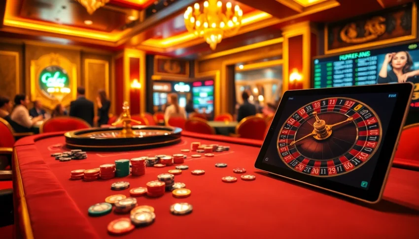 Experience the thrilling atmosphere of gambling and winning at https://rr88it.com/ with vibrant casino elements.