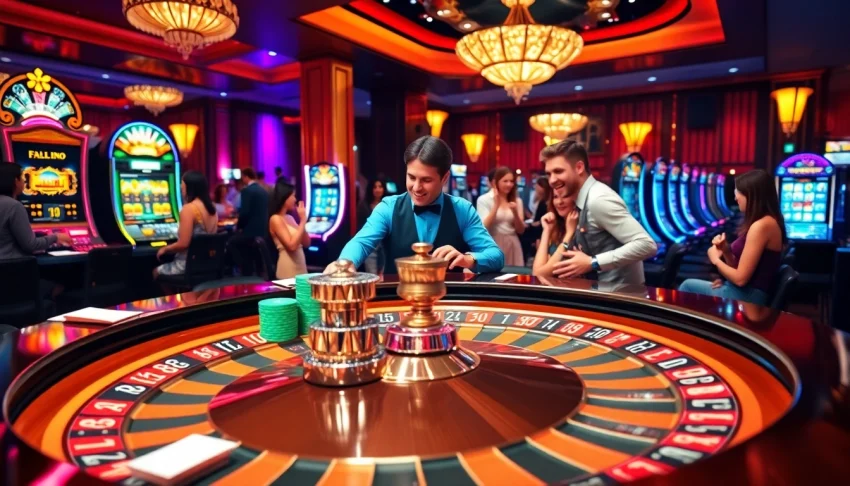 Experience the thrill of gaming with link 88i at a vibrant casino atmosphere full of excitement.
