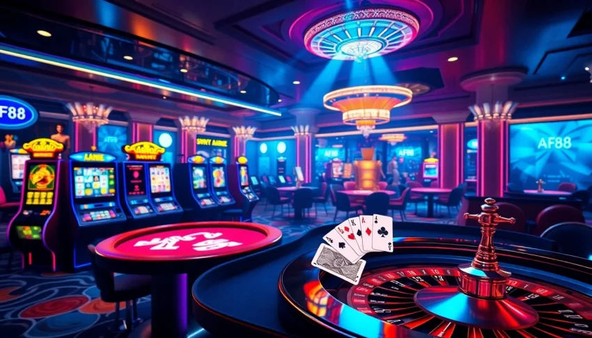 Enjoy thrilling online gaming at af88 with exciting slots and poker tables.