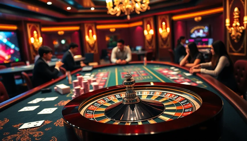 Experience the vibrant atmosphere at nhà cái mm88 with engaging casino action.