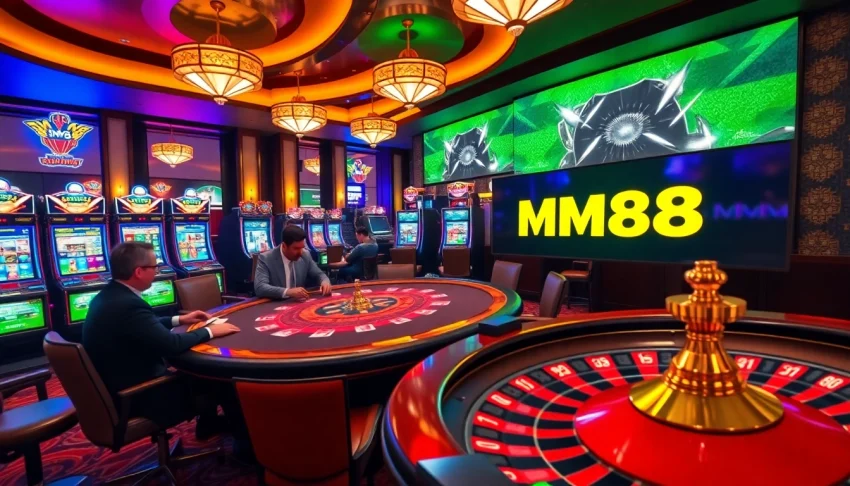 Experience the excitement at MM88.sh with vibrant casino games, poker tables, and thrilling slot machines.