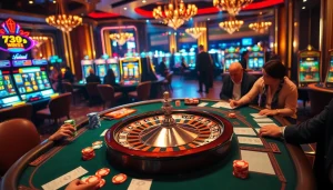 Experience the thrill of winning big at 789 win casino with exciting gaming tables and vibrant slot machines.