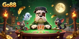 Engage in thrilling gameplay at Go88 with vibrant characters and exhilarating casino action.